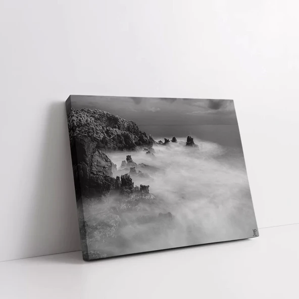 Kuş Bakışı Şehir Kanvas Tablo - Resim 2