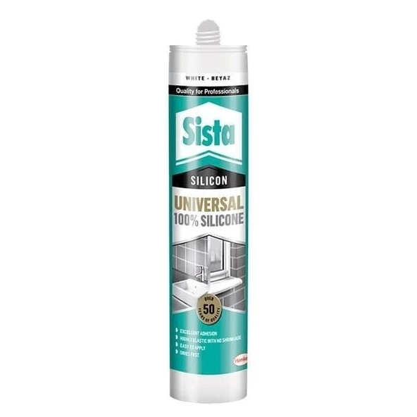 Sista Üniversal Beyaz Silikon 280 ml - 1