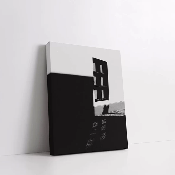 Uzun Koridor Kanvas Tablo - Resim 2