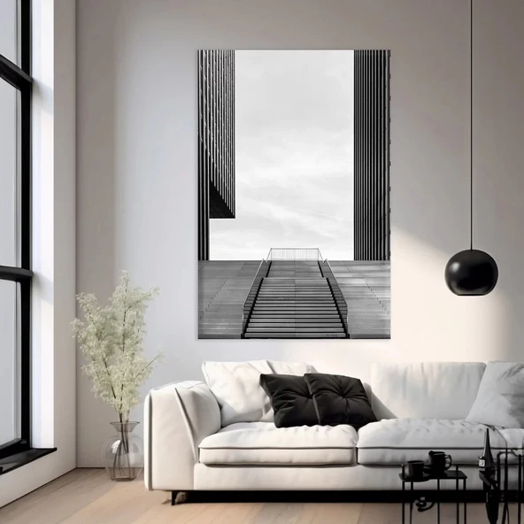 Kırmızı Balon Kanvas Tablo ürün görseli