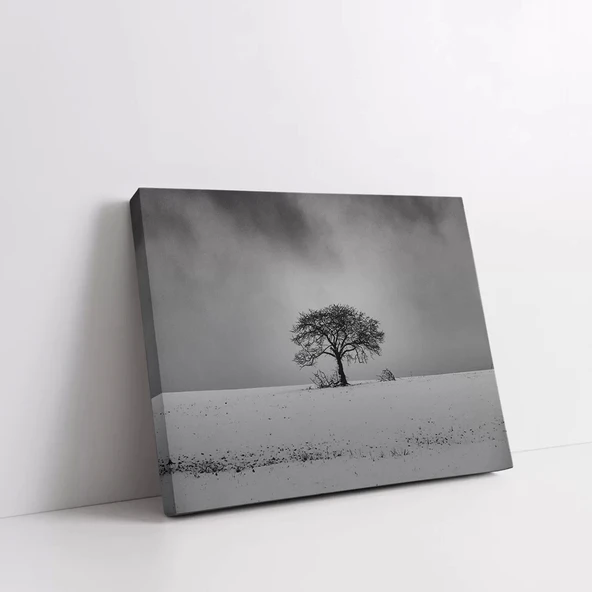 Yalnızlık Ağacı Kanvas Tablo - Resim 2