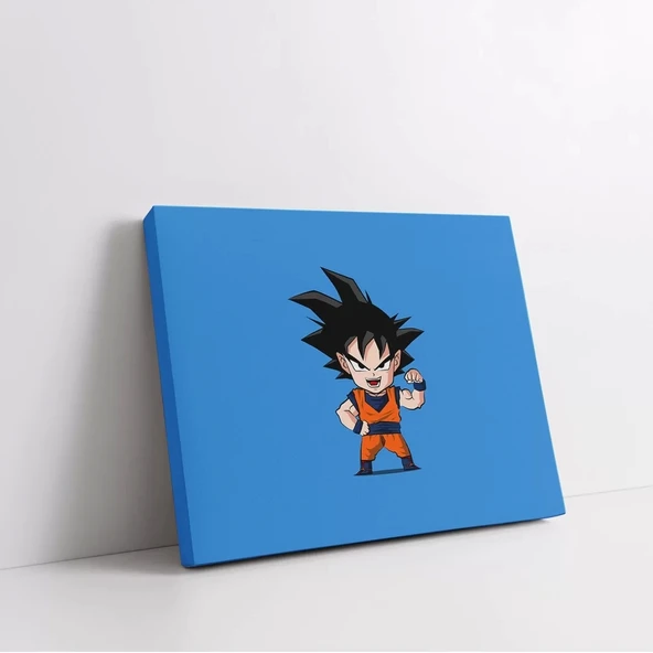 Genç Dragon Ball Kanvas Tablo - Resim 2