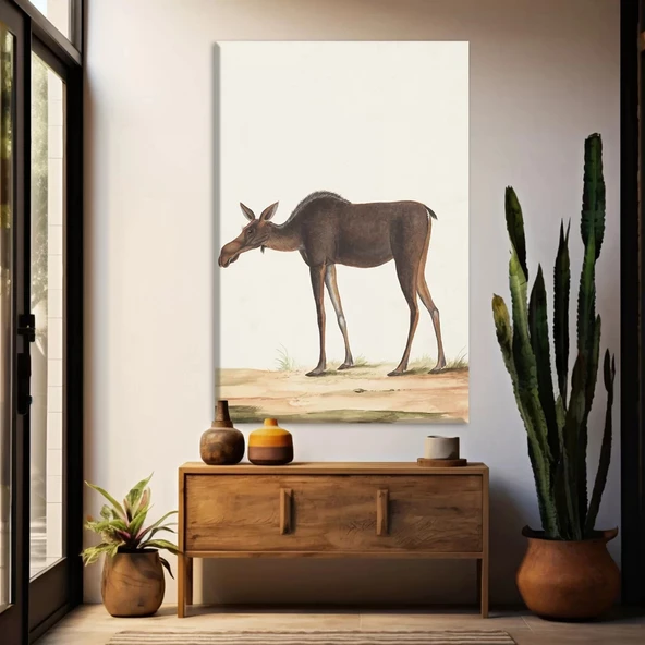 Kanada Geyiği Kanvas Tablo ürün görseli