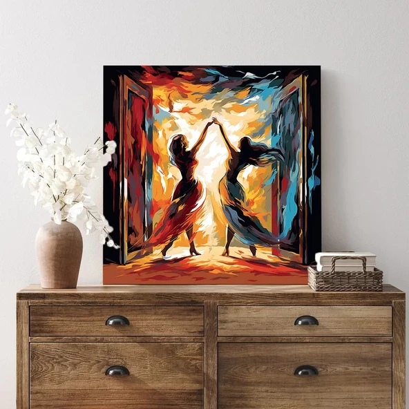Tutku Dansı Kanvas Tablo - Resim 2