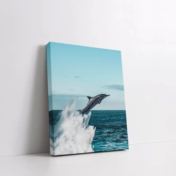 Yunus Balığı Kanvas Tablo - Resim 2