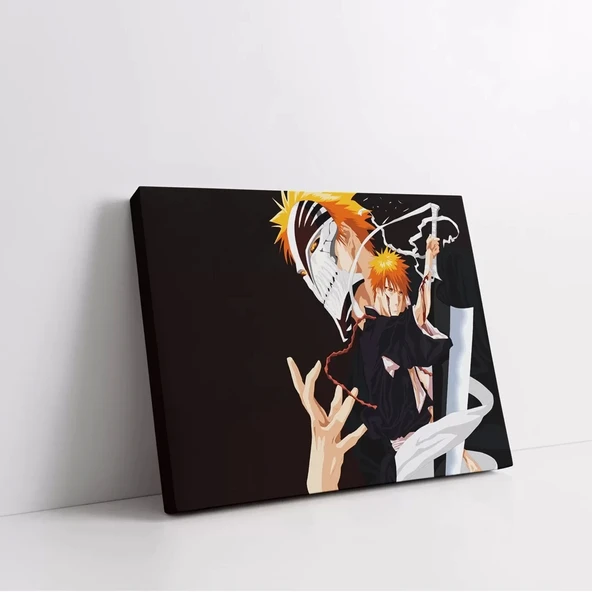 Bleach Ichigo Kurosaki Kanvas Tablo - Resim 2