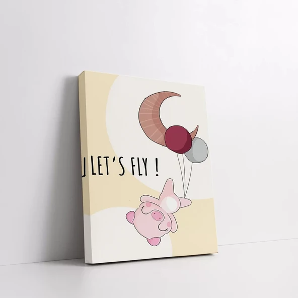 Hadi Uçalım Kanvas Tablo - Resim 2