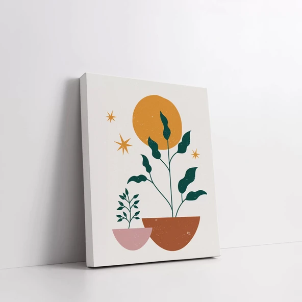 Bitki Büyüsü Kanvas Tablo - Resim 3