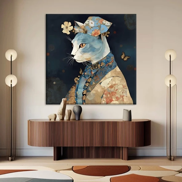 Zen Bahçesi Kanvas Tablo ürün görseli