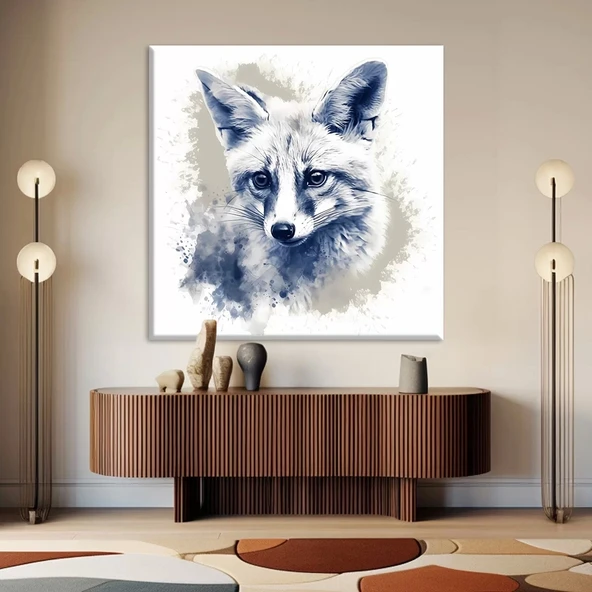 Ormanın Gözleri Tilki Kanvas Tablo ürün görseli