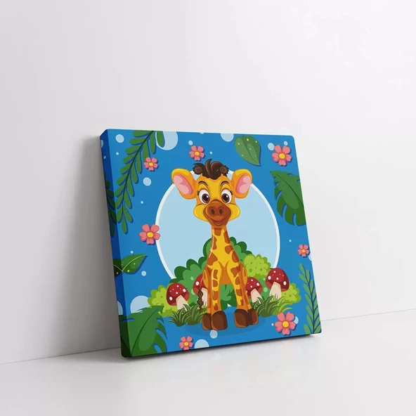 Renkli Orman Kanvas Tablo - Resim 2