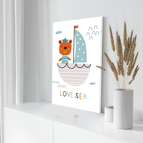 Deniz Aşkı Kanvas Tablo - Resim 3