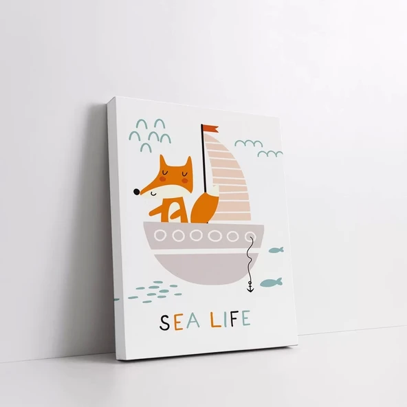 Denizaltı Macerası Kanvas Tablo - Resim 2