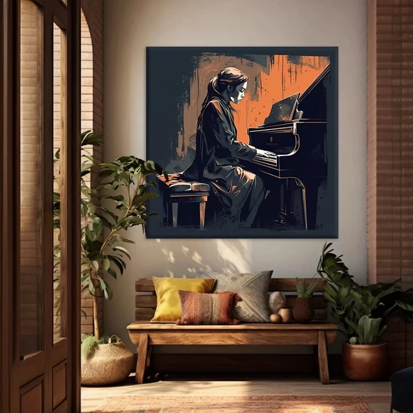 Sessiz Kompozisyon Kanvas Tablo ürün görseli