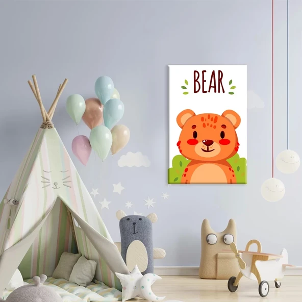 Ormandaki Arkadaş Kanvas Tablo ürün görseli