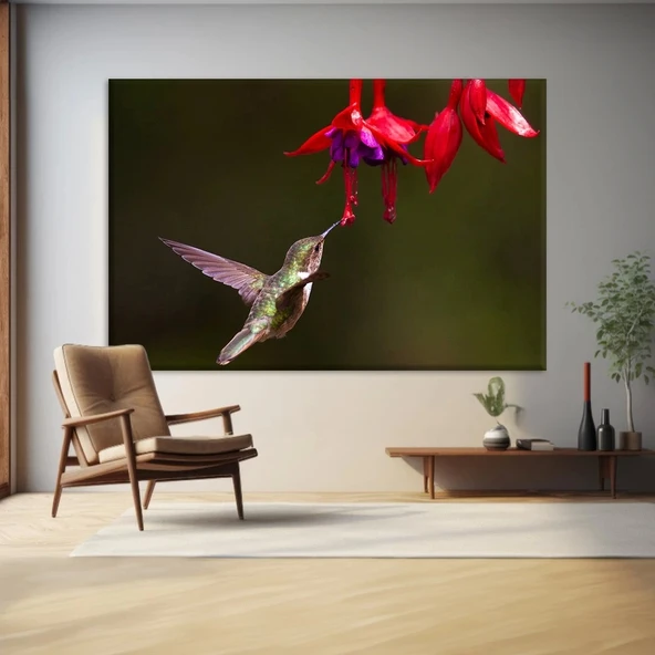 Arı Kuşu Kanvas Tablo ürün görseli