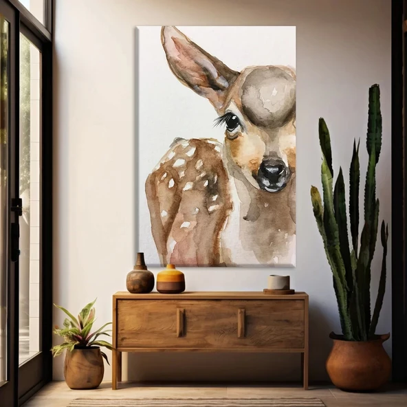 Sevimli Ceylan Kanvas Tablo ürün görseli