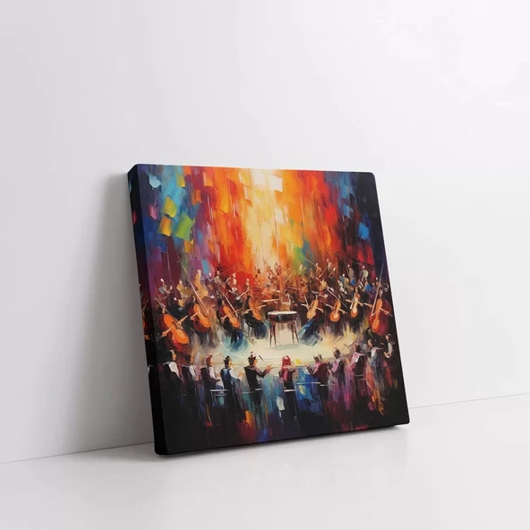 Sokak Melodisi Kanvas Tablo - Resim 3