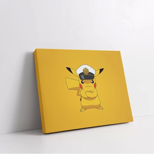 Denizci Pikachu Kanvas Tablo - Resim 2