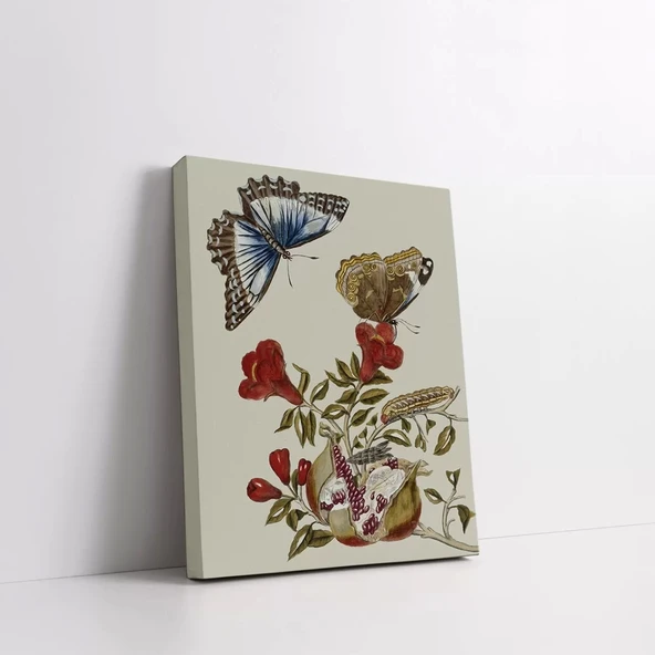 Uçan Kelebek Kanvas Tablo - Resim 2