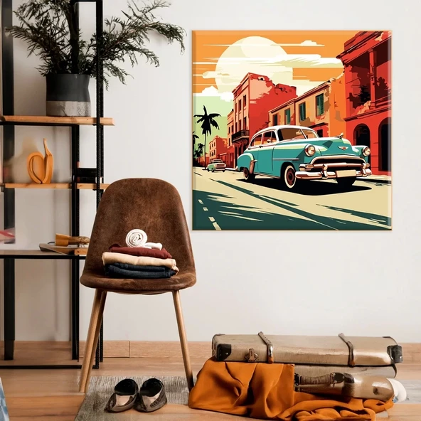 Sıcak Yaz Günü Kanvas Tablo ürün görseli