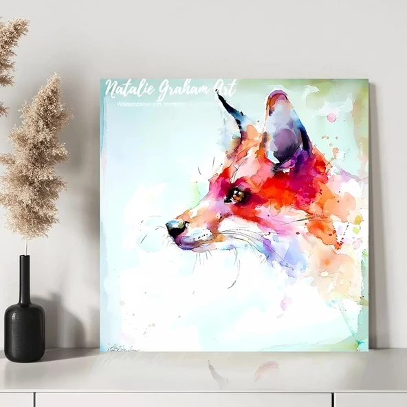 Tilki Ateşi Kanvas Tablo - Resim 3