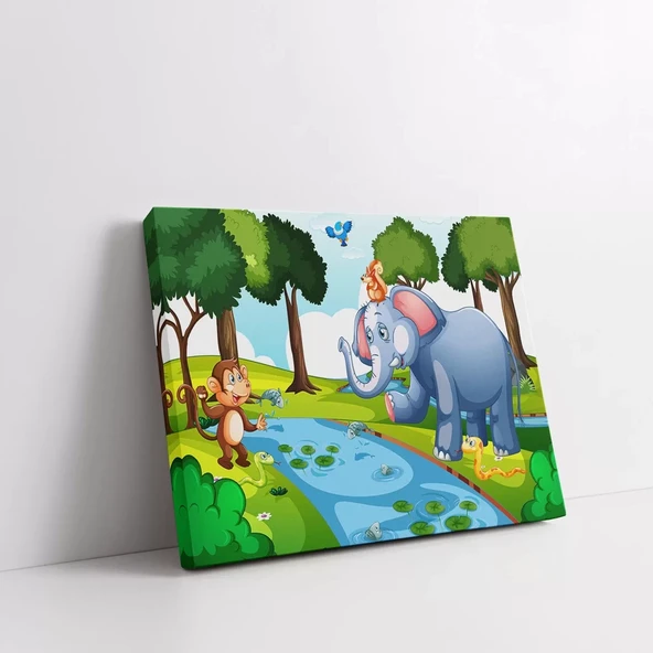 Oyun Zamanı Kanvas Tablo - Resim 2