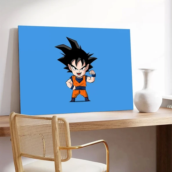 Genç Dragon Ball Kanvas Tablo - Resim 3