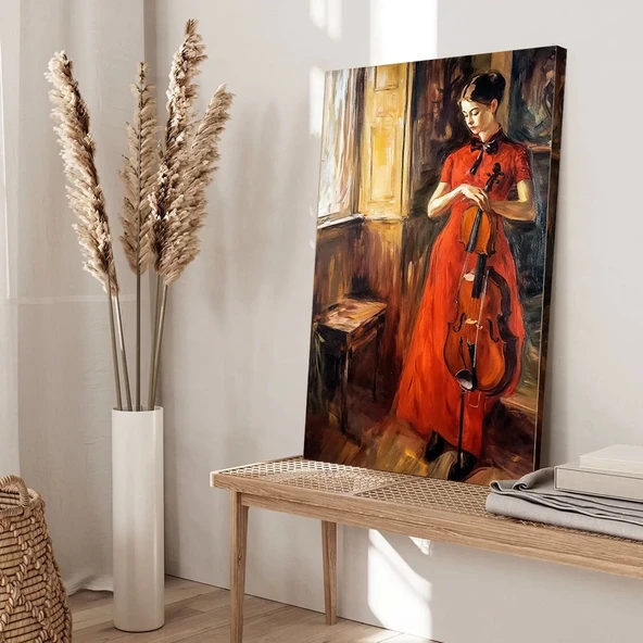 Klasik Zarafet Kanvas Tablo - Resim 2