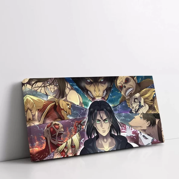 Attack On Titan Eren Kanvas Tablo - Resim 2