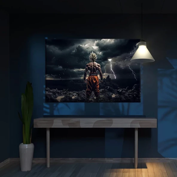 Dragon Ball Fırtına Kanvas Tablo ürün görseli