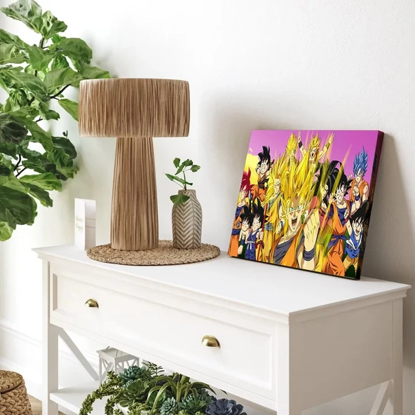 Dragon Ball Toplu Kanvas Tablo - Resim 3