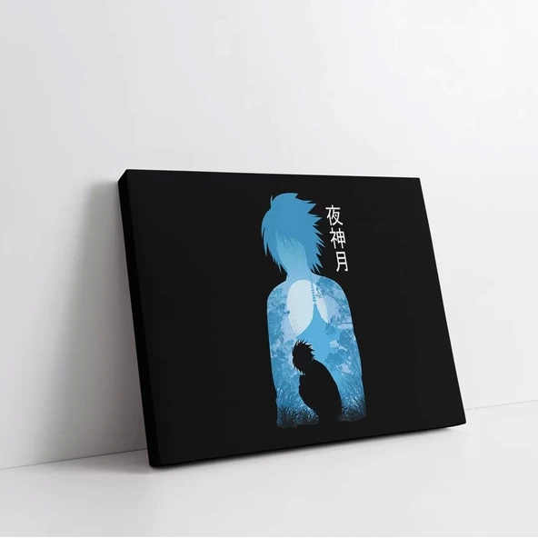 Mavi Anime Kanvas Tablo - Resim 2