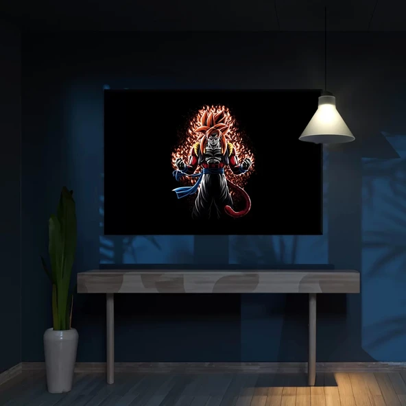 Dragon Ball Gelişim Kanvas Tablo ürün görseli