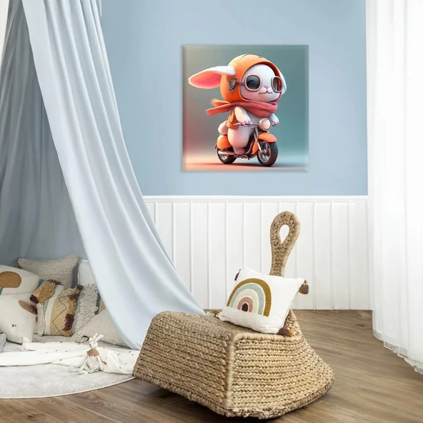 Küçük Kahraman Kanvas Tablo ürün görseli