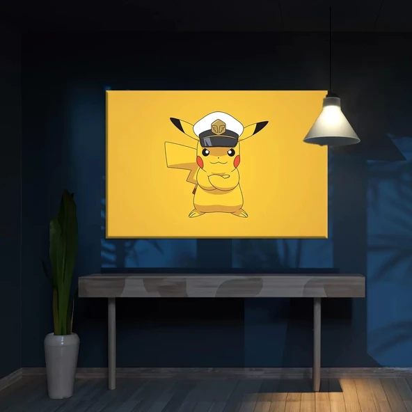 Denizci Pikachu Kanvas Tablo ürün görseli