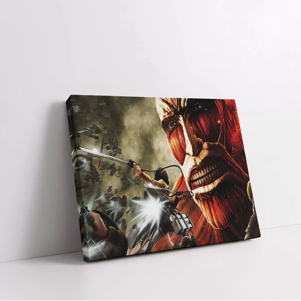Attack On Titan Kanvas Tablo - Resim 2