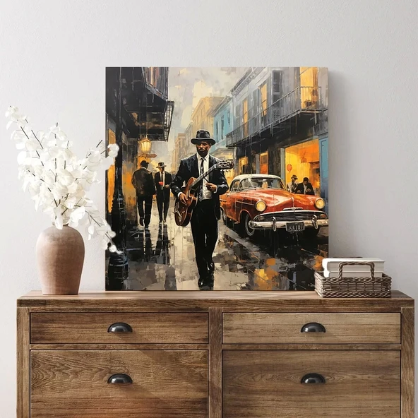 Jazz'ın Altın Çağı Kanvas Tablo - Resim 2