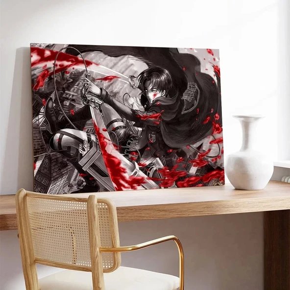 Attack On Titan Kanvas Tablo - Resim 3