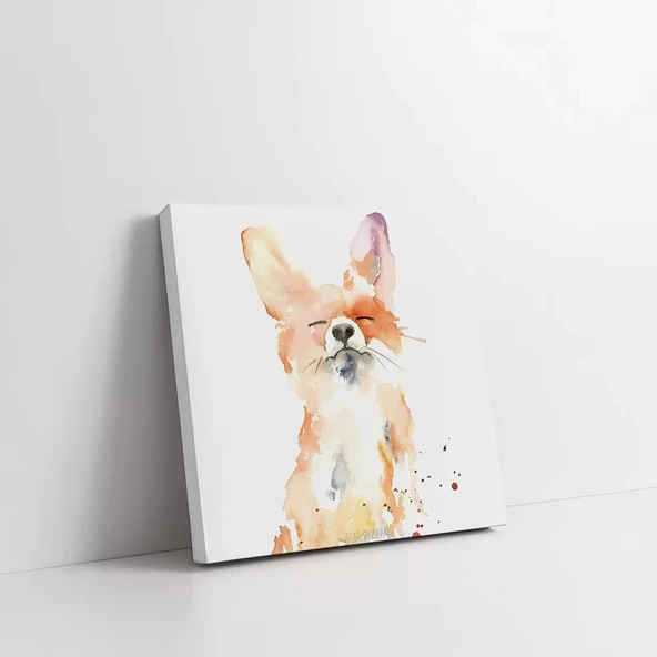 Terrier Köpek Kanvas Tablo - Resim 2