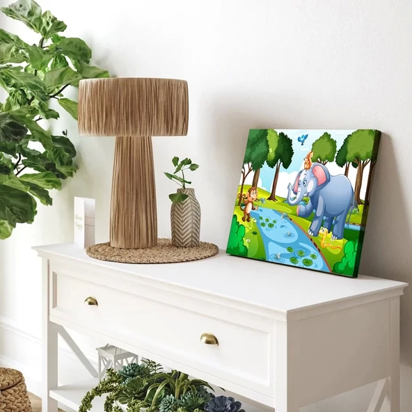 Oyun Zamanı Kanvas Tablo - Resim 3