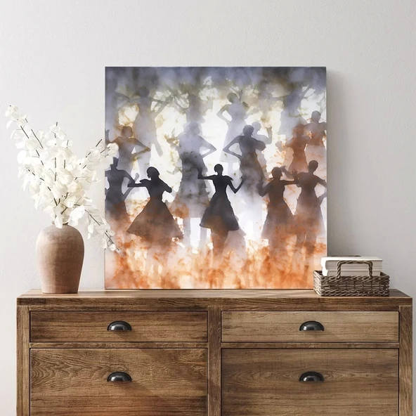 Bale Işığında Kanvas Tablo - Resim 2