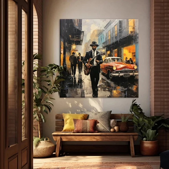 Jazz'ın Altın Çağı Kanvas Tablo ürün görseli