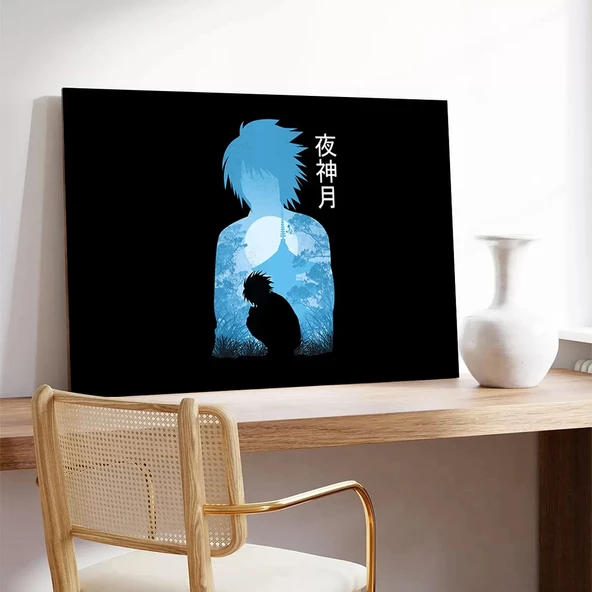 Mavi Anime Kanvas Tablo - Resim 3