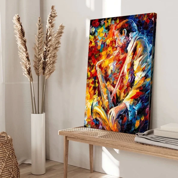 Jazz'ın Başka Renkleri Kanvas Tablo - Resim 2