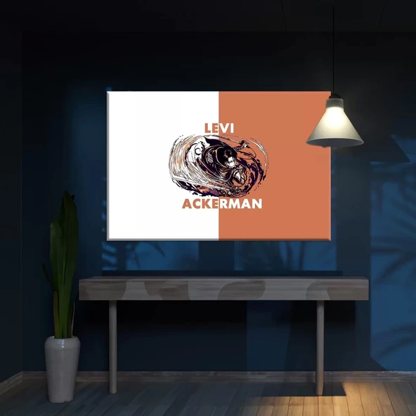 Attack On Titan Levi Kanvas Tablo ürün görseli