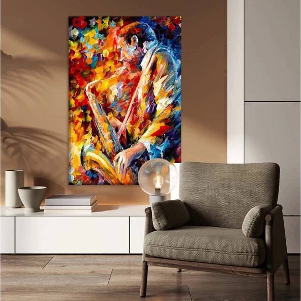 Jazz'ın Başka Renkleri Kanvas Tablo ürün görseli