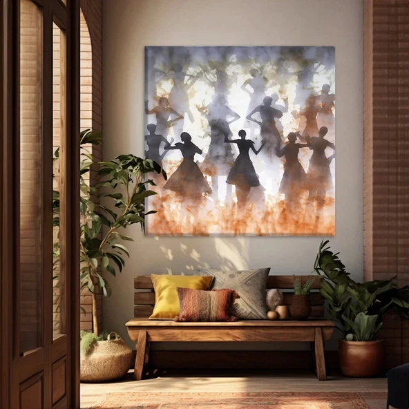 Bale Işığında Kanvas Tablo ürün görseli