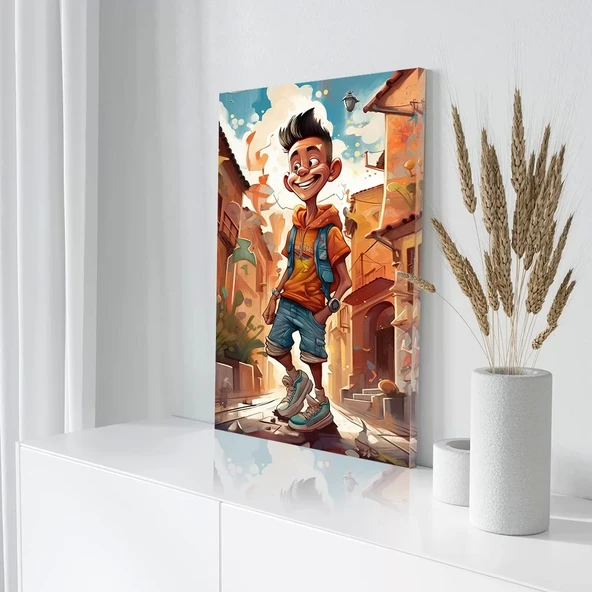 Macera Peşinde Kanvas Tablo - Resim 3