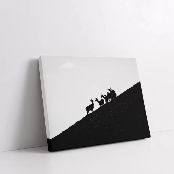 Dağcılar Kanvas Tablo - Resim 2